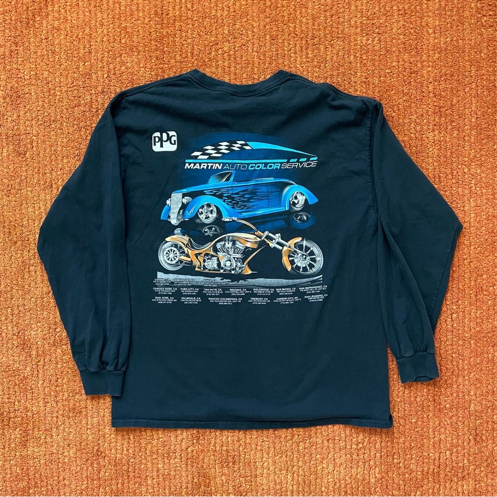 Hot Rod t shirt long sleeve
